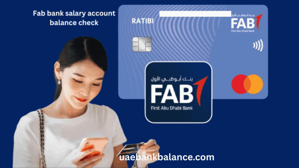 FAB Bank Salary Account Balance Check Online