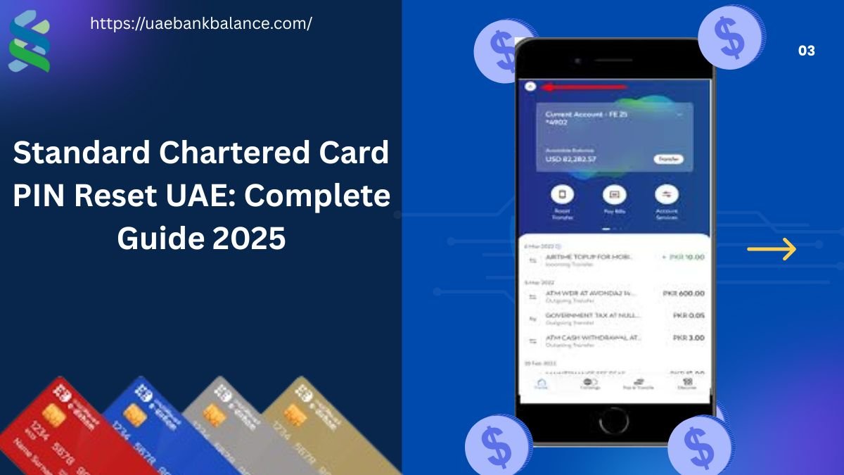Standard Chartered Card PIN Reset UAE