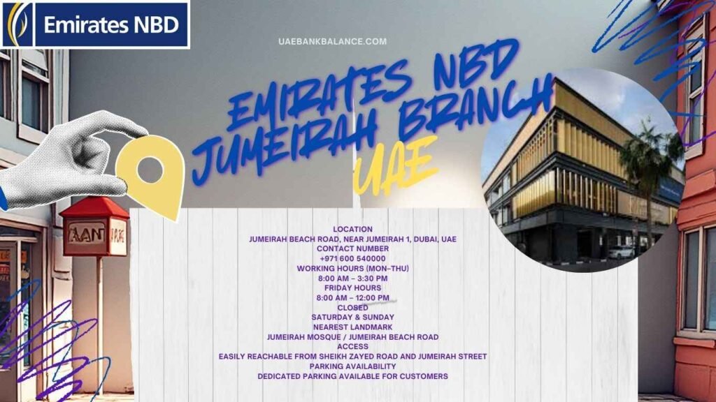 Emirates NBD Jumeirah Branch