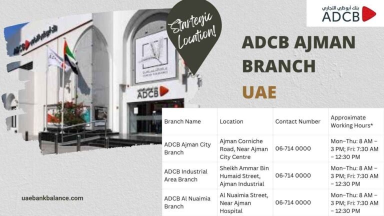 ADCB Ajman Branch