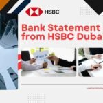 HSBC Dubai bank statement 3 Bank Statement from HSBC Dubai