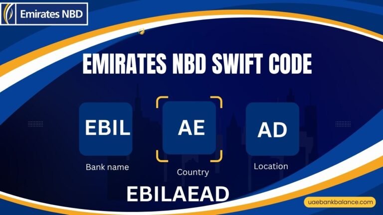 Emirates NBD SWIFT Code