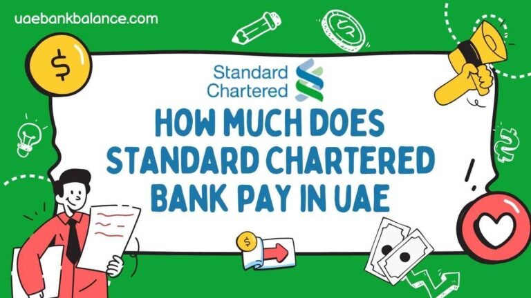 how much does standard chartered bank pay in uae​
