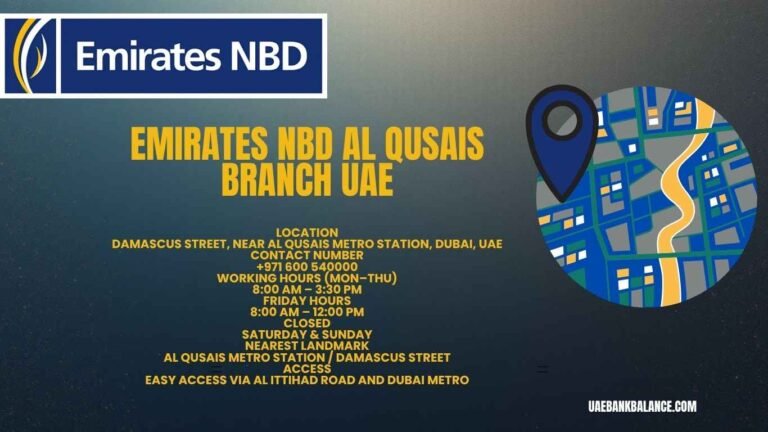 Emirates NBD Al Qusais Branch