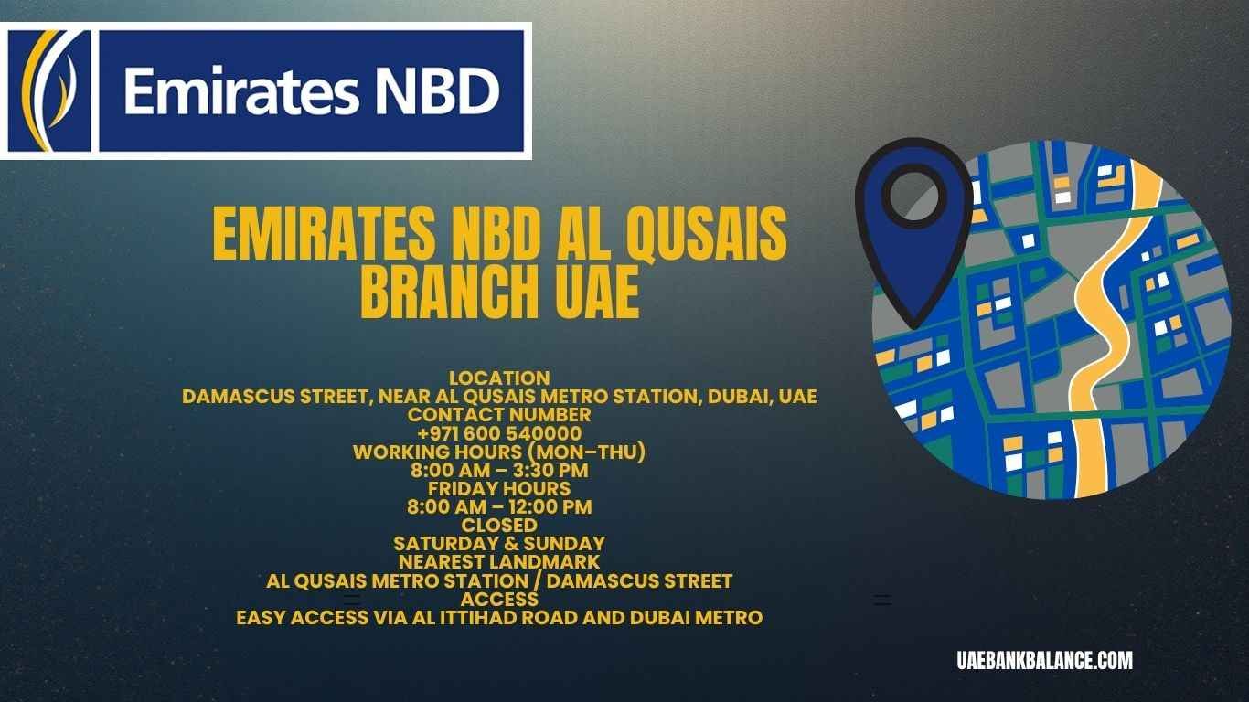 Emirates NBD Al Qusais Branch