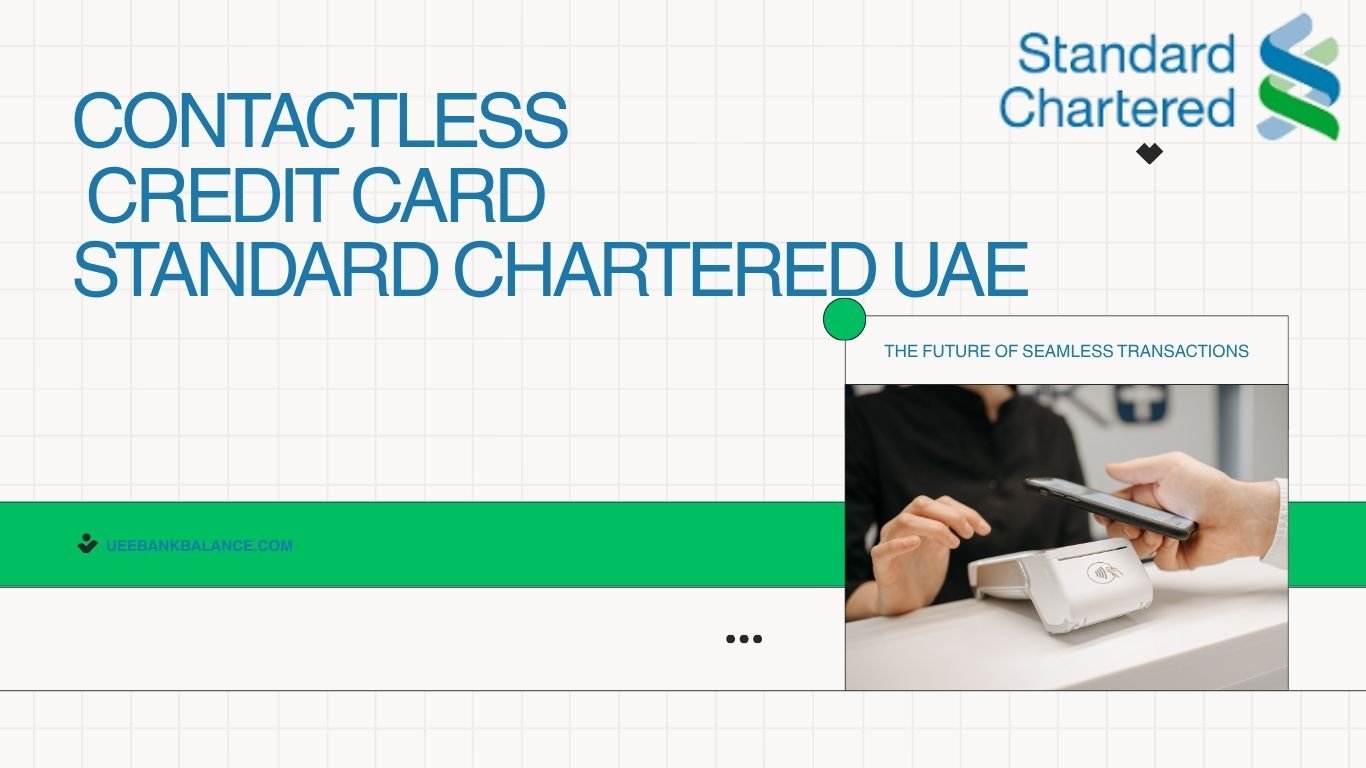Contactless Credit Card Standard Chartered