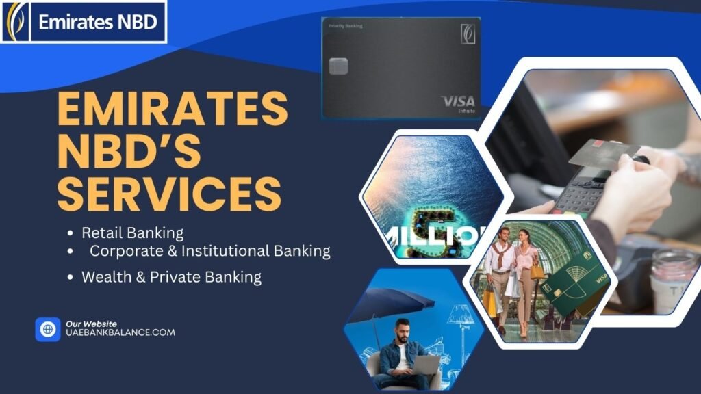 Emirates NBD’s Services IN AN IMAGE