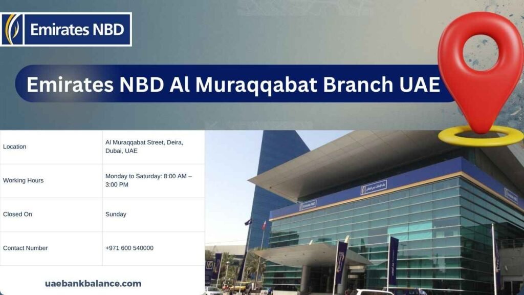 Emirates NBD Al Muraqqabat Branch