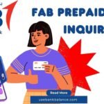 FAB Prepaid Card Inquiry
