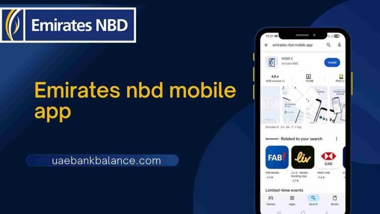 Emirates NBD Mobile App