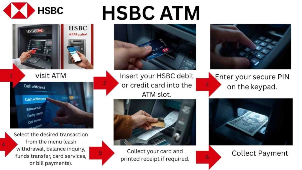 How to Use HSBC ATMs in the UAE