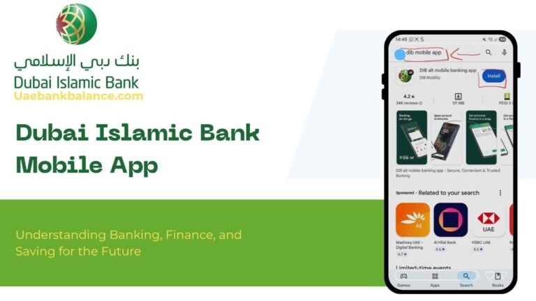 Dubai Islamic Bank Mobile App UAE