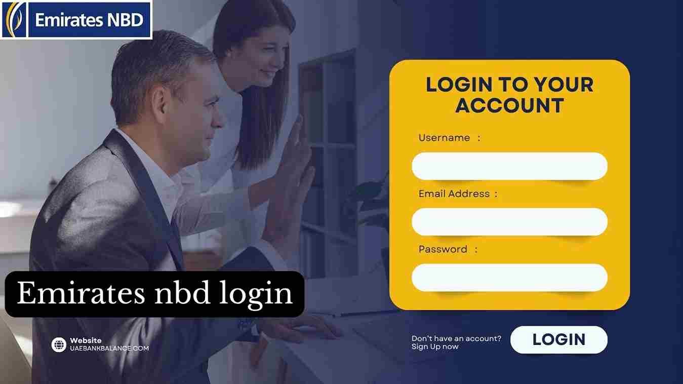 Emirates NBD Login