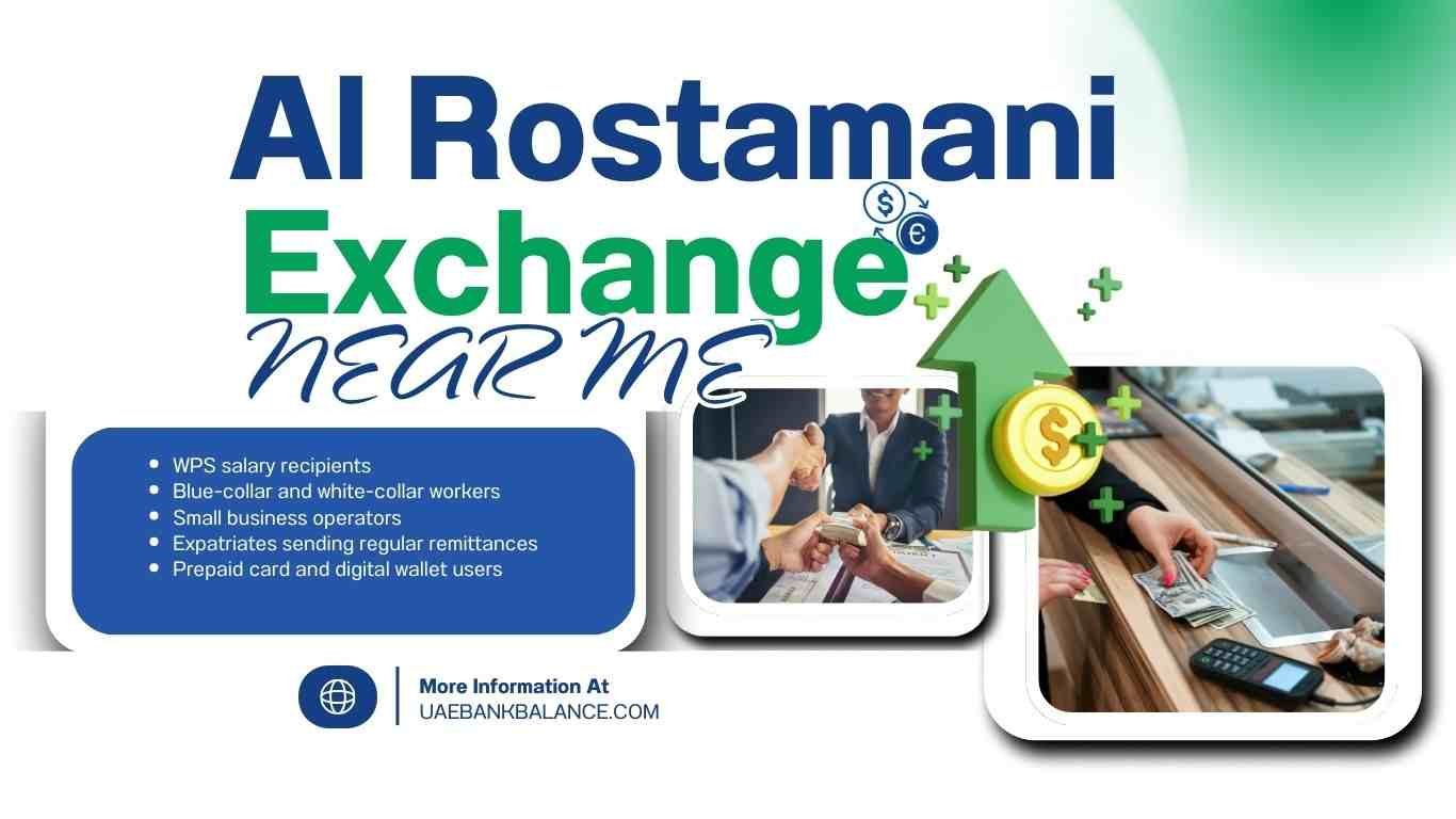 Al Rostamani Exchange Near Me