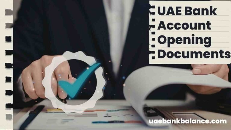 UAE Bank Account Opening Documents