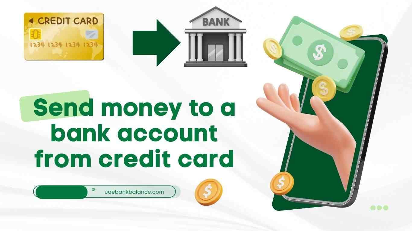 Send Money to Bank Account From Credit Card