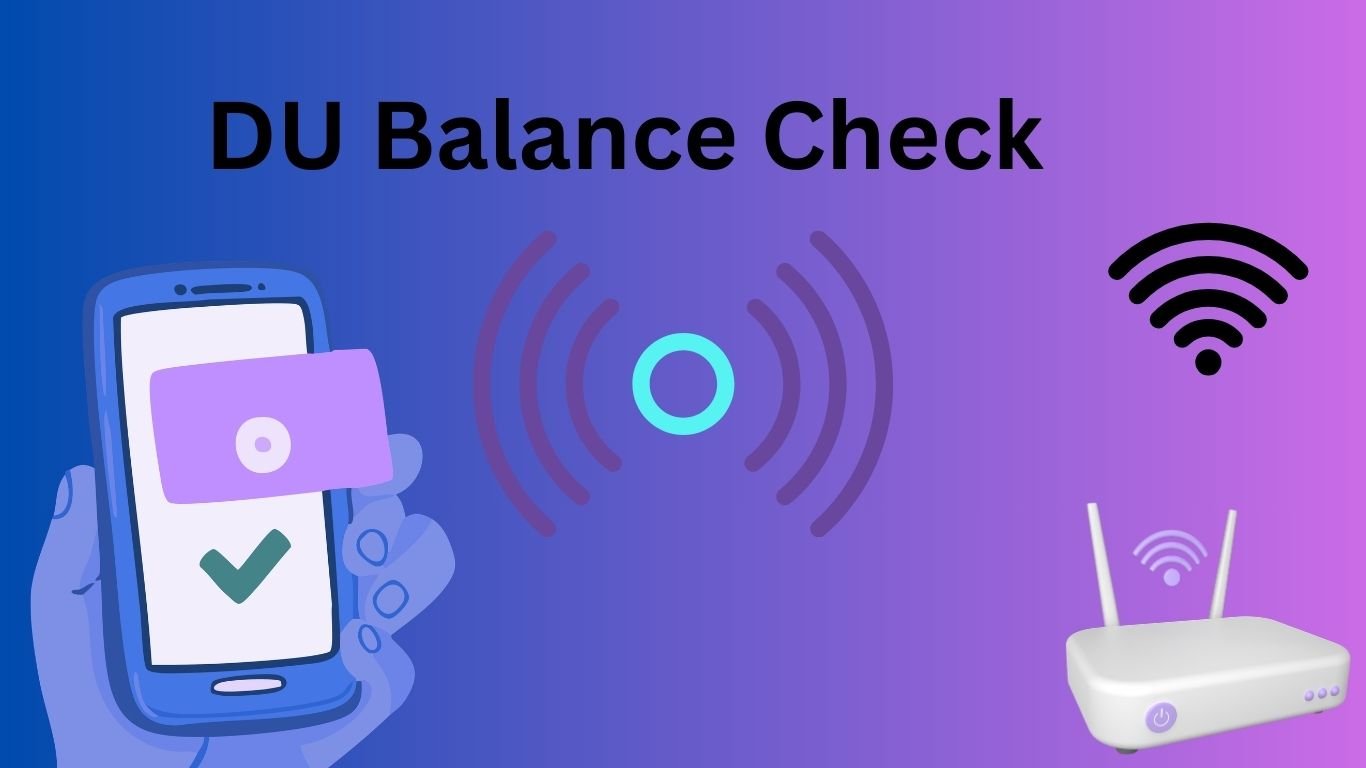 DU Balance Check UAE 1 DU Balance Check