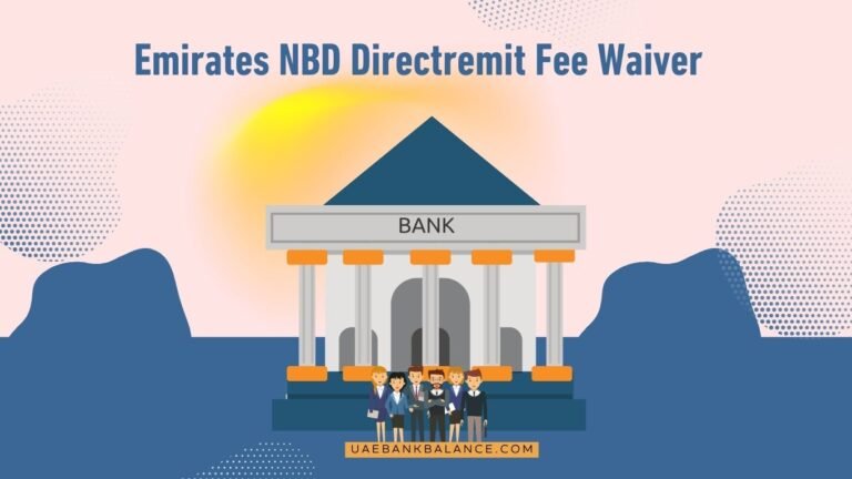 Emirates NBD DirectRemit Fee Waiver