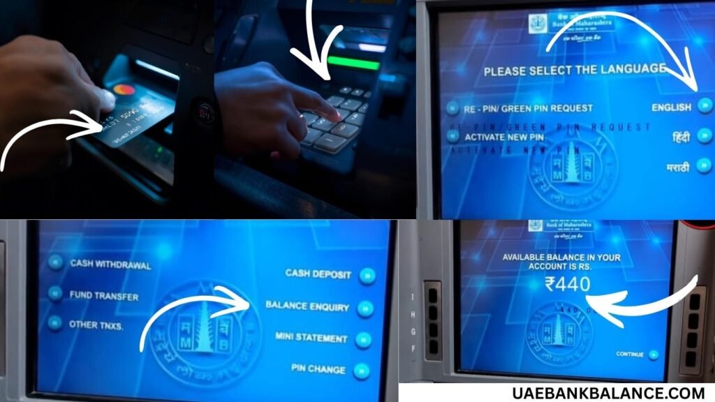ATM Balance Check in UAE 2 Step-by-Step ATM Balance Enquiry