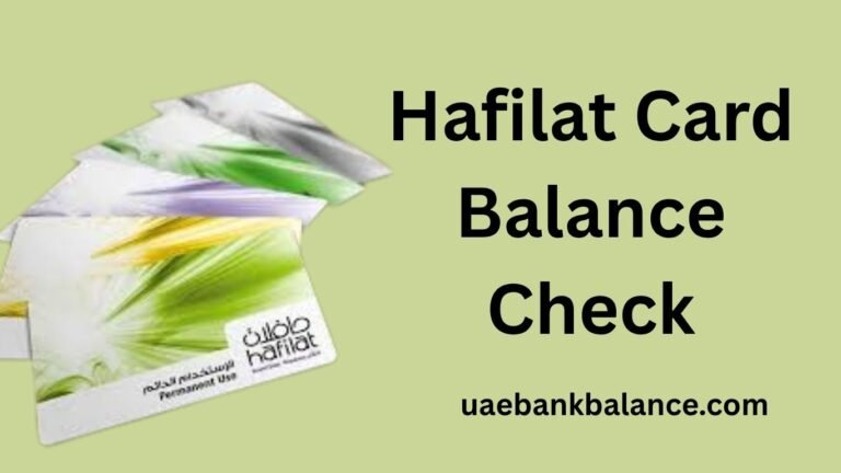 Hafilat Card Balance Check – Complete Abu Dhabi Guide (All Methods, Recharge, Locations & Support) 1 Hafilat Card Balance Check