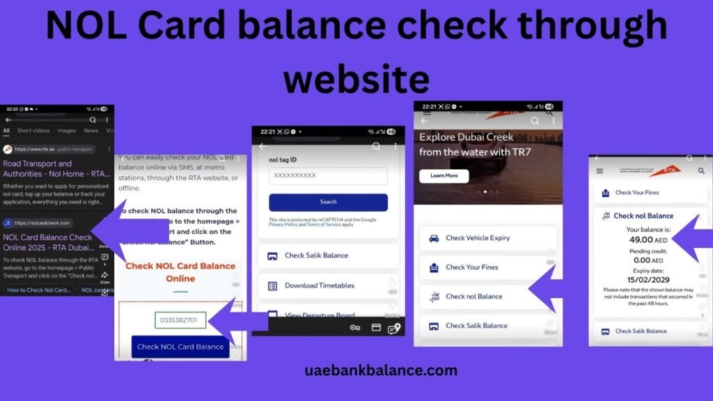 NOL Card Balance Check Online