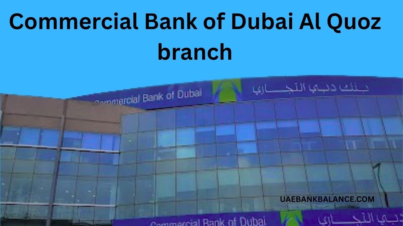 commercial bank of dubai al quoz branch