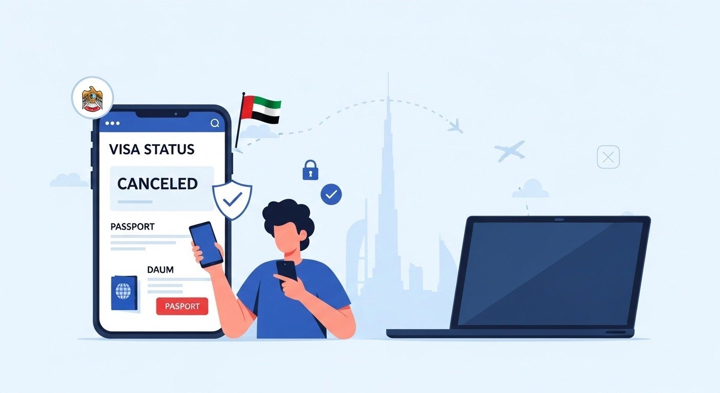 Check UAE Visa Cancellation Status