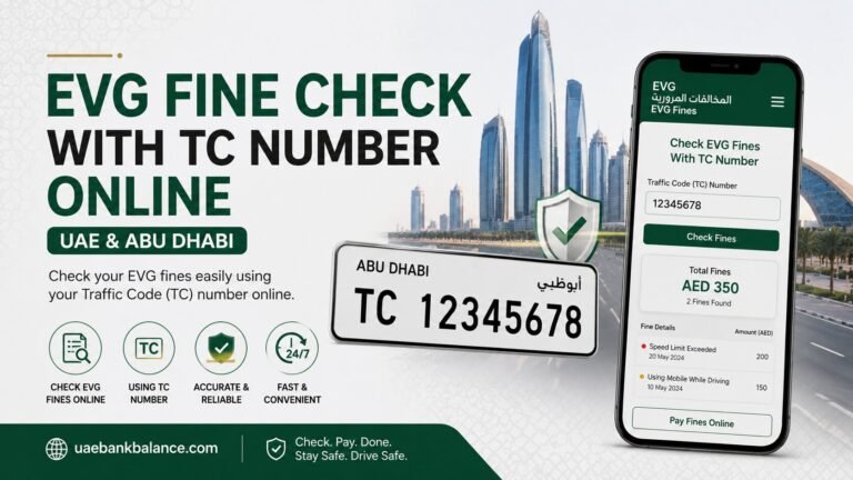 Evg Fine Check With TC Number Online