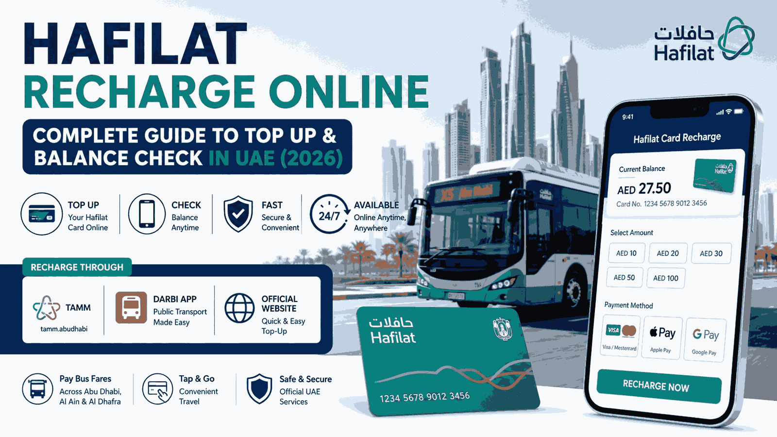 Hafilat Recharge Online