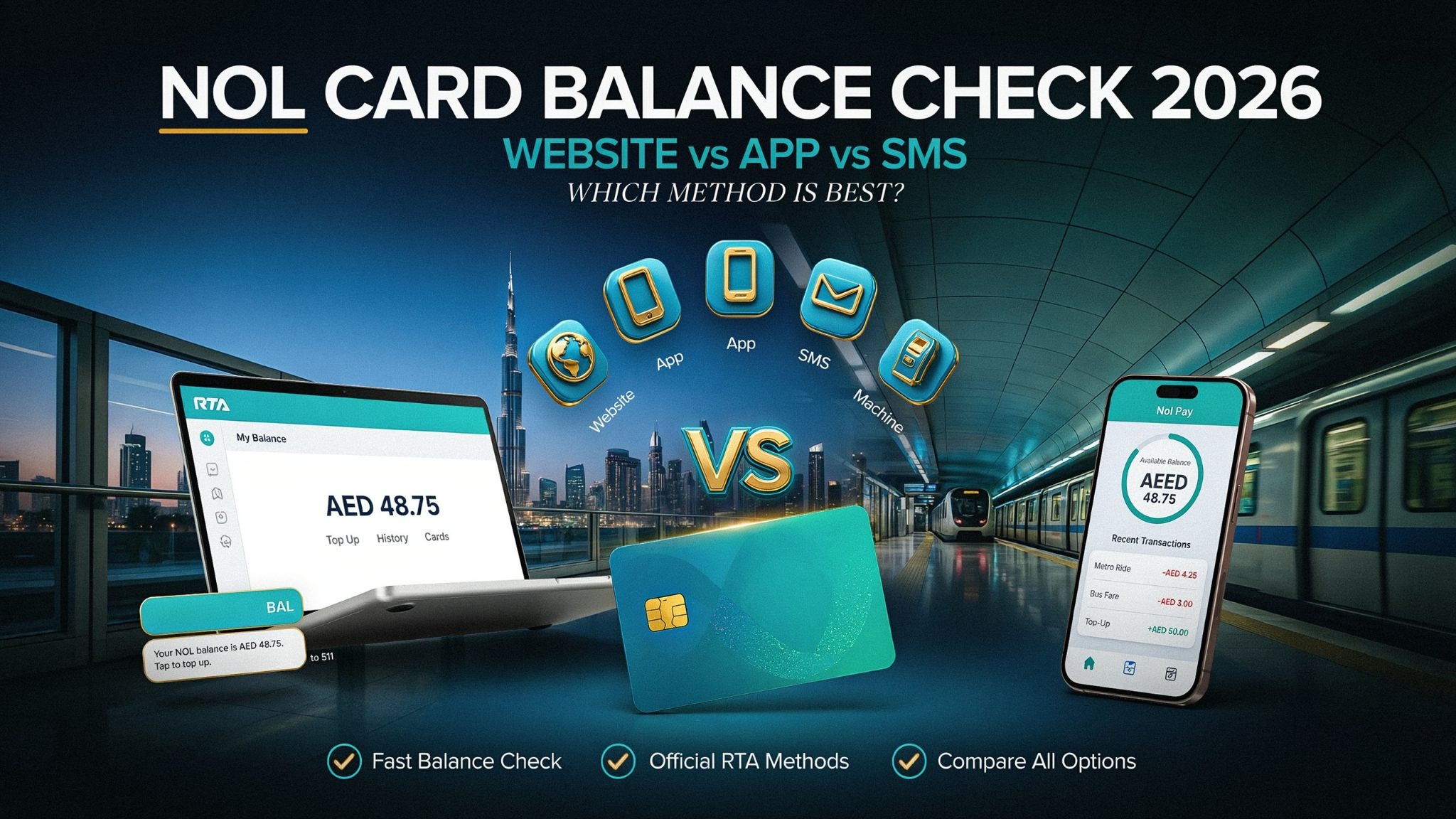 NOL Card Balance Check Online 2026: Website vs App vs SMS – Which Method is Best? 1 NOL Card Balance Check Online 2026