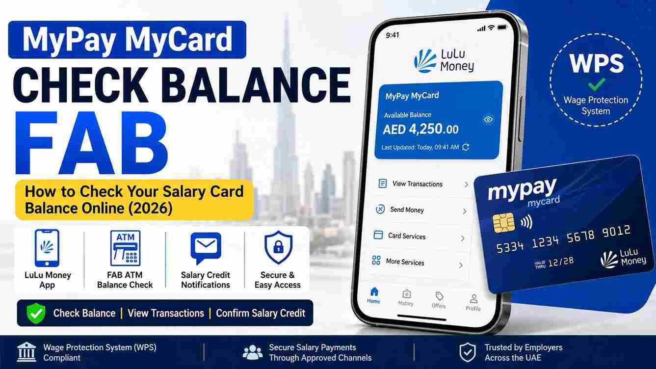MyPay MyCard Check Balance FAB – How to Check Your Salary Card Balance Online (2026) 1 MyPay MyCard Check Balance FAB