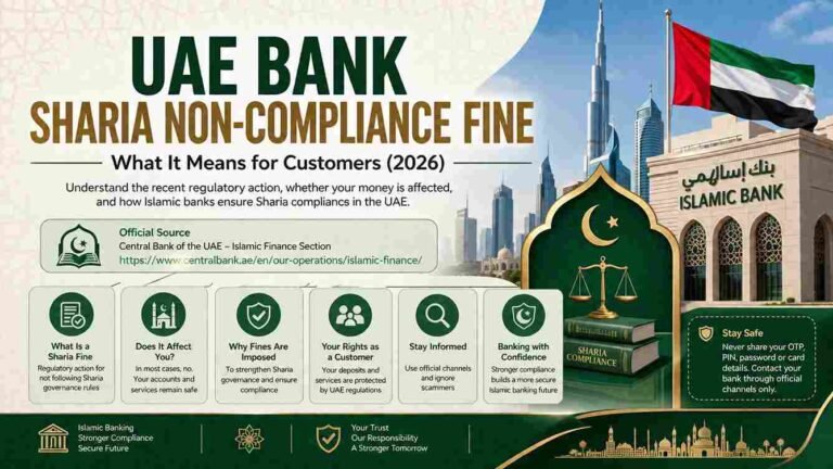 UAE Bank Sharia Non-Compliance Fine: What It Means for Customers (2026) 1 UAE Bank Sharia Non-Compliance Fine