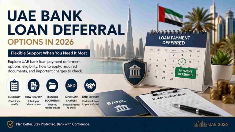 UAE Bank Loan Deferral 2026: Eligibility, Process & Bank Options 1 UAE Bank Loan Deferral
