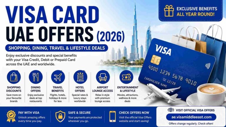 Visa Card UAE Offers (2026): Latest Shopping, Dining, Travel & Lifestyle Deals 1 Visa Card UAE Offers