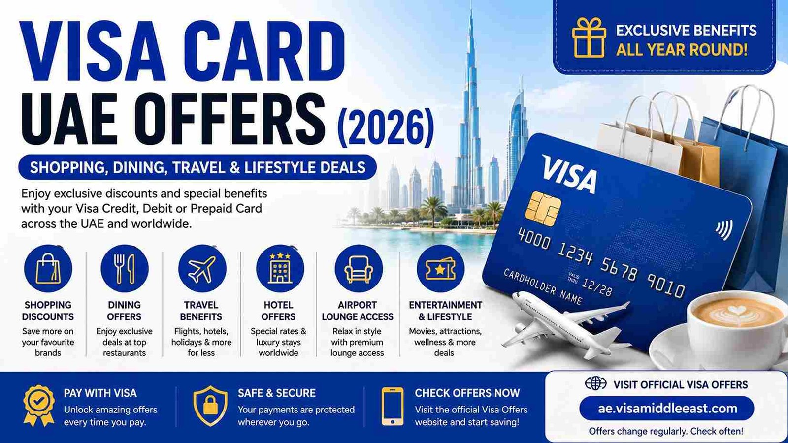Visa Card UAE Offers (2026): Latest Shopping, Dining, Travel & Lifestyle Deals 1 Visa Card UAE Offers