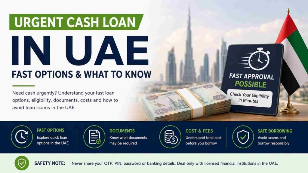 Urgent Cash Loan in UAE: Fast Options and What to Know 1 Urgent Cash Loan in UAE