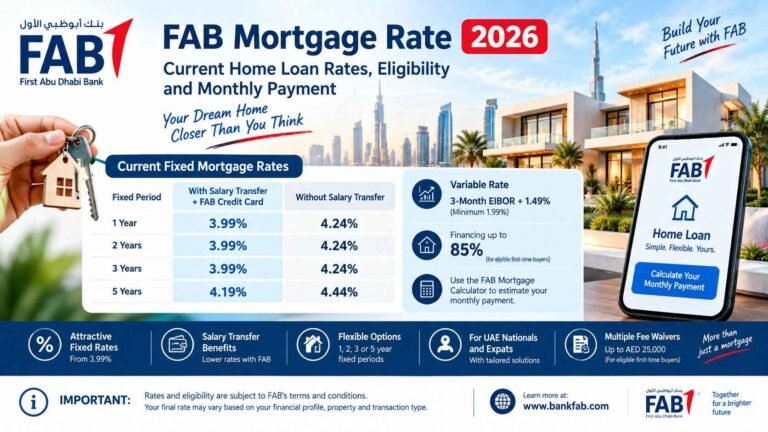 FAB Mortgage Rate 2026: Current Home Loan Rates, Eligibility and Monthly Payment 1 FAB mortgage rate